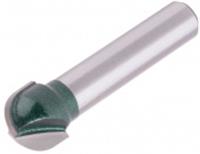 FIT Фреза пазовая галтельная DxHxL=12х9,5х44,5 мм, КИТАЙ, код 0600700062, штрихкод 464001096021, артикул 3602-080912