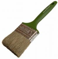Кисть флейцевая 70мм, толщина 16мм, смешанная коричевая щетина, зеленая пластиковая ручка 814670, Китай, код 0610102143, штрихкод 692169971033, артикул 814670