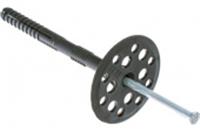 Дюбель для изоляции с металлическим гвоздем 10х90 полипропилен (60 шт), Россия, код 06202050002, штрихкод 469040638589, артикул 2450100901П