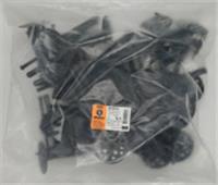 Дюбель для крепления теплоизоляции с пластиковым гвоздём 10х100 уп. 50 шт. SteelRex, Россия, код 0620205569, штрихкод 464011400446, артикул 0428010100PP00005010