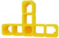 Фиксатор шва DECOR 10х10 мм, Т-образн 80 шт/пакет, РОССИЯ, код 0620700130, штрихкод 460781410405, артикул 338-0100