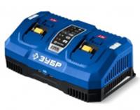 Зарядное устройство для ЗУБР LMS АКБ TC-20-2, Turbo CHARGE, 20 В, 2 порта, 2 х 9 А, Китай, код 0630600205, штрихкод 460637358995