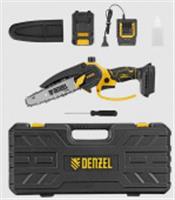 Denzel Цепная мини-пила аккумуляторная бесщет., CCS-150, шина 150 мм, Li-Ion, 20 В, КИТАЙ, код 0630700230, штрихкод 404499625714, артикул 58650
