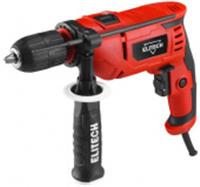 Ударная дрель ELITECH 085РЭ, 850 Вт, 48000 уд/мин, КИТАЙ, код 0631100309, штрихкод 464003201318, артикул ДУ 085РЭ (E2201.025.01)