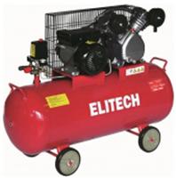 Компрессор ременный масляный ELITECH КПР 400-100-2.2, 400 л/м, 2.2 кВТ, 8 бар, 100 л, 77 кг, колеса, Китай, код 0631200527, штрихкод 464003203220