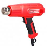 Фен технический Felisatti FT2005, 2000Вт, регул. темп, 2 насадок, Китай, код 0631600255, штрихкод 697197548853