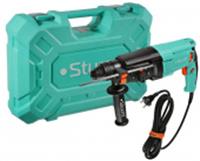 Перфоратор STURM RH2526BR, 920Вт, 26мм, 3Дж, 0-5000уд/мин, 0-1200об/мин,3 реж,кабель 4м,кейс, Китай, код 0631800154, штрихкод 460301013272, артикул RH2526BR