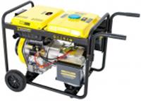 Генератор дизельный CHAMPION, синх. DG6501E, 5,0кВт/5,5кВа, электростарт, 220В, 99кг, КИТАЙ, код 0632500140, штрихкод 466527018031, артикул DG6501E