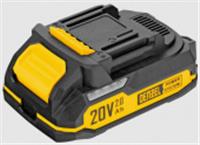 Denzel Батарея аккумуляторная BH-20-2.0, Li-Ion, 20 В, 2,0 Ач, КИТАЙ, код 0633600102, штрихкод 404499625697, артикул 28442