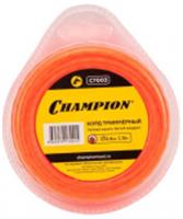 Леска CHAMPION Twisted Square 2.4мм* 12м (витой квадрат), Китай, код 0640400353, штрихкод 466527017441, артикул C7003