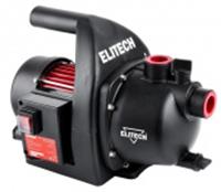 Насос поверхностный ELITECH НП 600П, 600Вт, 2700л/ч, Н=33м, Гл=7м, 3.5 бар, ч/вод, пластик.корпус, Китай, код 0641500330, штрихкод 464003202144