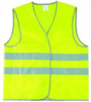Жилет сигнальный, желтый, размер XL// Сибртех, КИТАЙ, код 06705040005, штрихкод 460680004699, артикул 89515