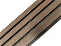 Фасадная стеновая панель CM Wall DUAL, 26x219x3000 мм, цвет MACADAMIA (Макадамия), КИТАЙ, код 0690500000, штрихкод 734010900482, артикул