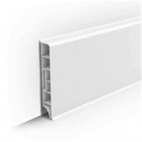 Плинтус напольный прямоугольный 80мм 2,2м 