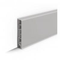 Плинтус напольный прямоугольный 80мм 2,2м 