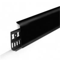 Плинтус напольный с кабель-каналами 85мм 2,2м 