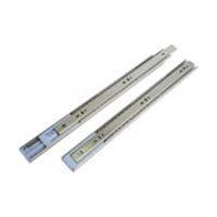 Направляющие шариковые, полного выдвижения с доводчиком 45/450 мм, сталь, Россия, код 07703000009, штрихкод 469060205672, артикул DM45-450-DF