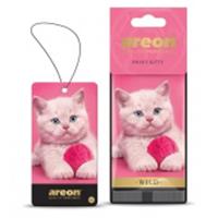 Ароматизатор Areon WILD Sweet Kitty, Болгария, код 0780201070, штрихкод 380003498562, артикул 704-AW-06