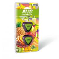 Ароматизатор AVS MM-031 Double Stream (Crazy Fruits/Дикие фрукты) (мини мембрана), РОССИЯ, код 07802040026, штрихкод 465675985374, артикул A85374S