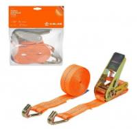 Стяжка груза AIRLINE 6м 1,0т с храповым механизмом, КИТАЙ, код 07804030039, штрихкод 468029500002, артикул AS-T-04