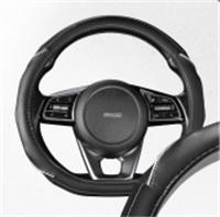 Оплетка Skyway Drift-2 M Черно/серая экокожа, Китай, код 07806030006, штрихкод 465676027854, артикул S01102505