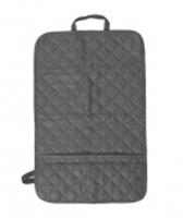 Защитная накидка на переднее сиденье с 1 карманом, 38*55см, цв.сер, РОССИЯ, код 07806040034, штрихкод 793006921435, артикул 714