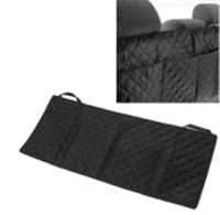 Органайзер на спинку сиденья в багажник размер 95*40, стеганый, цв.черный, Россия, код 07806040038, штрихкод 793006921475, артикул 723