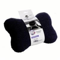 Подушка косточка под шею ткань, черная, Россия, код 0780700098, штрихкод 793006921180, артикул 760