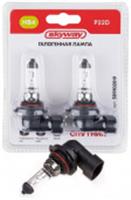 Автолампа HB4/9006 12V 55W P22d 1-конт 1095Лм 3000К СПУТНИК SKYWAY блистер 2 шт, КИТАЙ, код 07808070019, штрихкод 465780155124, артикул S09102019