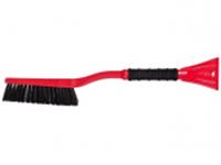 Щетка от снега SKYWAY со скребком 63 см с распушенной щетиной (красная), Китай, код 4100104172, штрихкод 462712036923, артикул S07801021