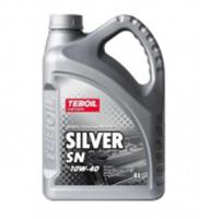 Масло моторное TEBOIL Silver SN 10W-40,4л п/с, РОССИЯ, код 07811020028, штрихкод 461008040554, артикул 3452412