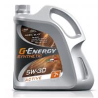 Масло G-Energy Synthetic Active 5W30, API SL/CF, синт 4л, Россия, код 07811060007, штрихкод 467002684298, артикул 253142405