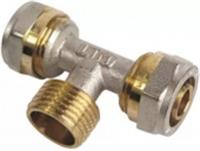 Тройник компрессионный 16 х 3/4