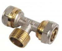 Тройник компрессионный 26 х 3/4