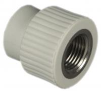 Переходник с металл. резьбой внутренней Д=20*1/2 (FV-PLAST) серый (Чехия) (10/100), ЧЕХИЯ, код 0800500021, штрихкод , артикул 217020