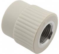 Переходник с металл. резьбой внутренней Д=32*1 (FV-PLAST) серый (Чехия) (10/60), ЧЕХИЯ, код 0800500054, штрихкод , артикул 217032
