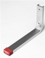 Крюк настенный прямой алюминиевый 90х155 (распределенная нагрузка до 15кг) КН 05.10.01л, Россия, код 0850500004, штрихкод 469023617806, артикул 39249