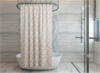 Штора для ванны 180х200 ПВХ Mosaico бежевый, Германия, код 08601090320, штрихкод 802431202286, артикул 3011