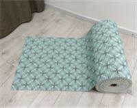 Коврик универсальный 65 см V7381 Круги бирюзовый, Россия, код 08603010013, штрихкод 466029170794, артикул 14618