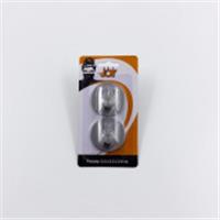 Крючки настенные, нерж ст 2 шт 13037, Китай, код 0860800221, штрихкод 461014962887