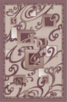 Ковер КАРПЕТ ПРИНТ 0,8х1,5 (МИКС) (кофейный), Беларусь, код 10106010007