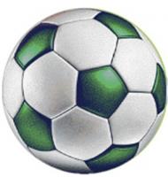 Ковер фризе 1х1, 12С4-ВИ f8608/a3k/pb (футбол), Россия, код 10107000054