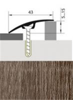 Стык разноур. с дюбелем ЛАМ. 43мм 0,9 идиллия, РОССИЯ, код 1040400022, штрихкод 468042704658, артикул