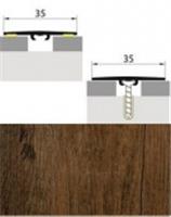 Стык с дюбелем ЛАМ. 35мм 0,9 дуб эстейт, РОССИЯ, код 1040400021, штрихкод 468042704814, артикул