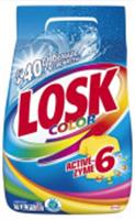 Стиральный порошок LOSK 2,7кг Color, Россия, код 30301050027, штрихкод 900010141371 