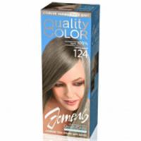 Стойкая гель-краска для волос Цветель № 124 тон пепельный, 115 мл, Россия, код 30332230100, штрихкод 460645308779, артикул CG124