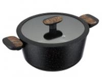 62-1424 Кастрюля 4,3л с крышкой 24см Linea ALBERO (индукция), КИТАЙ, код 35001050045, штрихкод 461027596466, артикул 62-1424