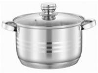 Кастрюля SA-P7018 STYLE 2,5л 18см нерж, КИТАЙ, код 35001090077, штрихкод 465779831902, артикул SA-P7018