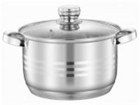 Кастрюля SA-P7022 STYLE 4,8л 22см нерж, Китай, код 35001090079, штрихкод 465779831906