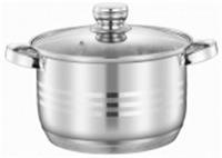 Кастрюля SA-P7024 STYLE 5,5л 24см нерж, Китай, код 35001090080, штрихкод 465779831908